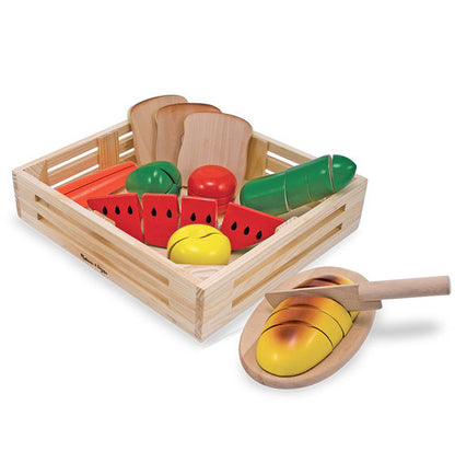 Melissa & Doug Cutting Food Playset - Little Gift Nook