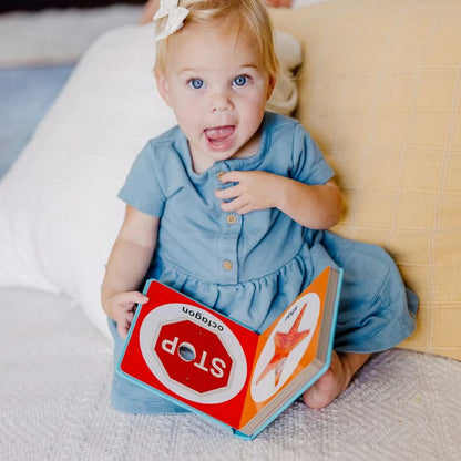 Melissa & Doug Poke-A-Dot: First Shapes Board Book - Little Gift Nook
