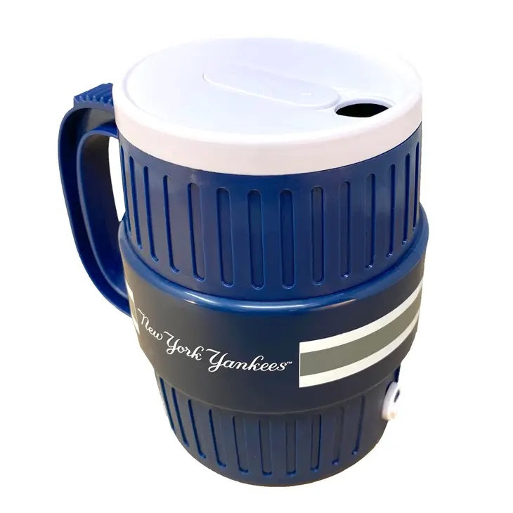 New York Yankees Water Cooler Mug with slider lid. - Little Gift Nook
