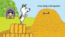 Load image into Gallery viewer, Peek-A-Moo! Hide and Seek with Max &amp; Moo Life the Flap Book!