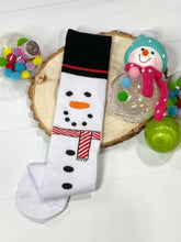 Load image into Gallery viewer, Snowman Knee Socks!