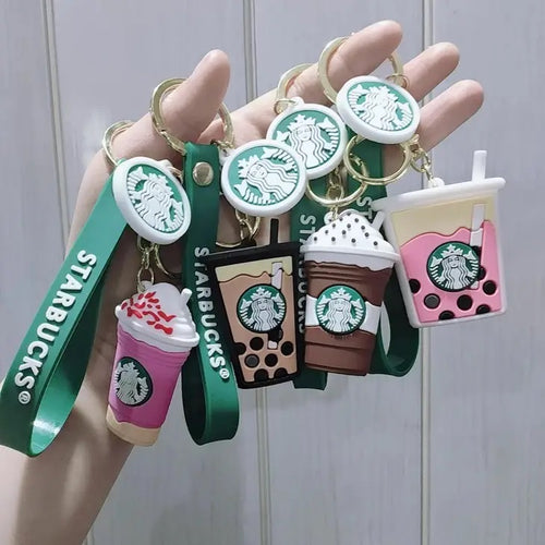 Starbucks Inspired Keychain - Little Gift Nook