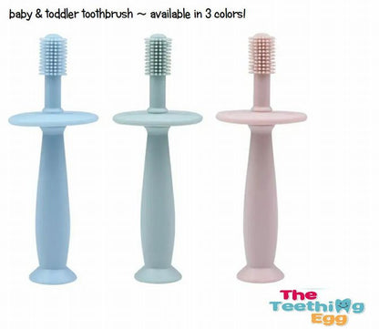 ToothieBrush Baby & Toddler Toothbrush in Blue - Little Gift Nook