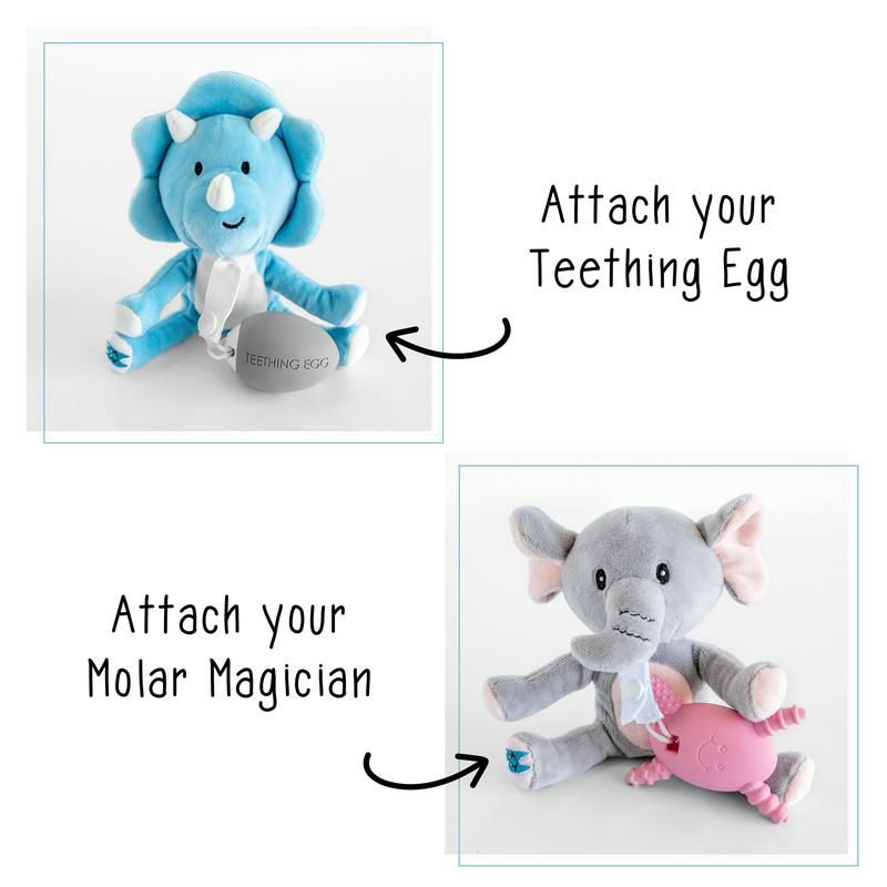 The Teething Pals ~ Deno the Dinosaur - Little Gift Nook