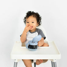 Load image into Gallery viewer, Ubbi Tweat Toddler Snack Container in Sky Blue