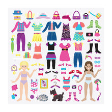 Load image into Gallery viewer, Melissa &amp; Doug Puffy Sticker Activity Book Dress Up.