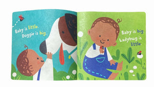 Indestructible Big & Little Opposites Book ~ Chew Proof, Rip Proof, Washable!