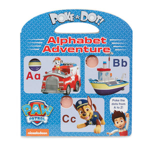 Melissa & Doug Poke a Dot Alphabet Adventure Paw Patrol Book.