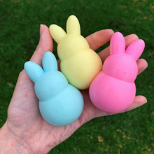 Load image into Gallery viewer, Easter Bunnies Sticky Bubble Blobbies Sensory Toys 3 pk