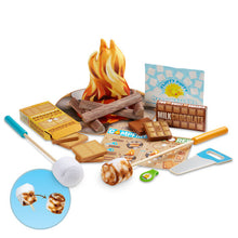 Load image into Gallery viewer, Melissa &amp; Doug Pretend Play Campfire Bonfire Smores Playset.