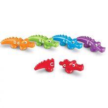Load image into Gallery viewer, Learning Resources Snap n Learn Alphabet Alligators Educational Toys. All colors.