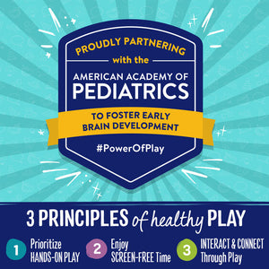 Melissa & Doug is a partner with American Pediatrics for fostering early brain development through the power of play.
