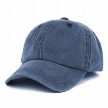Load image into Gallery viewer, Baby Navy Cotton Baseball Cap