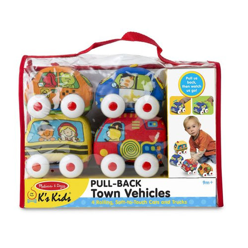 Melissa & Doug Pull Back Town Vehicles - Little Gift Nook