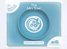 Load image into Gallery viewer, Ezpz blue mini bowl suction bowl dish 