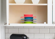 Load image into Gallery viewer, Ezpz mini bowls suction bowl dishes neatly stack 