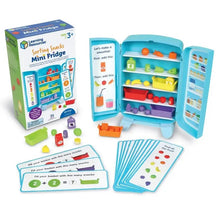 Load image into Gallery viewer, Learning Resources Sorting Snacks Mini Fridge Educational Toys.