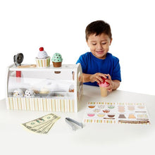 Load image into Gallery viewer, Melissa &amp; Doug Scoop &amp; Serve Ice Cream Counter New