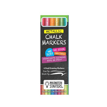 Load image into Gallery viewer, Imagination Starters Dual Tip Metallic Chalk Markers Set of 6