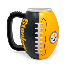 Load image into Gallery viewer, Pittsburgh Steelers Football 24oz. Mug