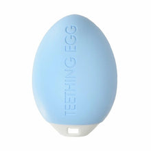 Load image into Gallery viewer, The Teething Egg in Blue Made in USA