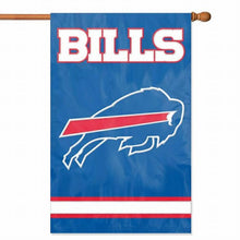 Load image into Gallery viewer, Buffalo Bills Applique Banner Flag 44&quot; x 28&quot; Hanging flag. - Little Gift Nook