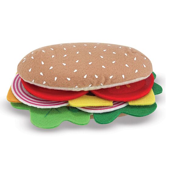 Melissa & Doug Felt Food Sandwich Set Play food.- Little Gift Nook
