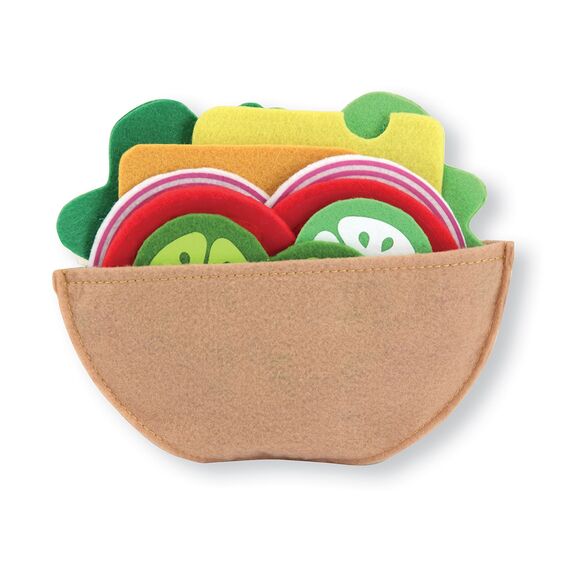 Melissa & Doug Felt Food Sandwich Set soft play food. - Little Gift Nook